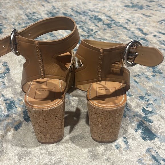 Dolce Vita leopard platform sandals - Picture 4 of 5